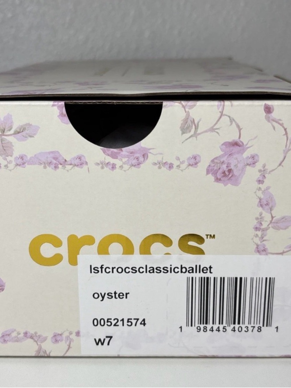 Love shack fancy crocs women’s ballet 🩰 size 7 - Picture 2 of 10
